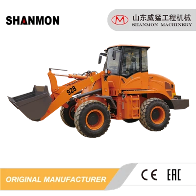 4WD CE hidrauliskais riteņu iekrāvējs